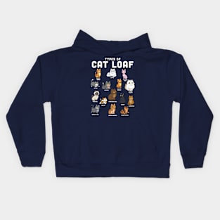 Types of Cat Loaf Kids Hoodie